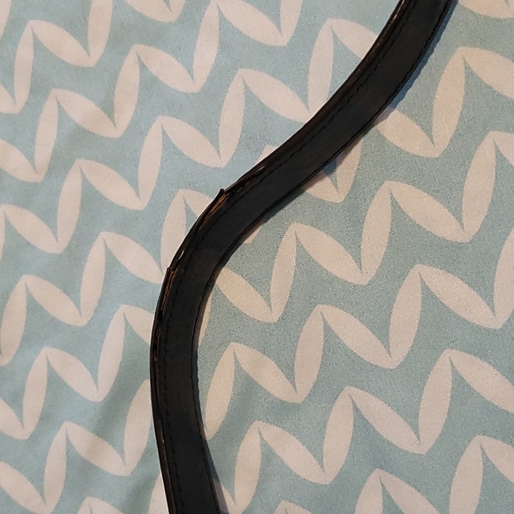 Blue and green Coach purse - Picture 7 of 7